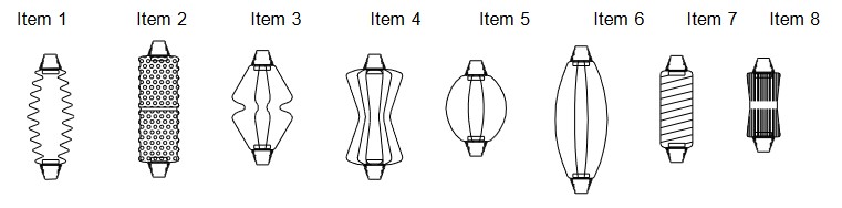 Lámpara Collier Incanto Italamp de Suspensión - Medidas